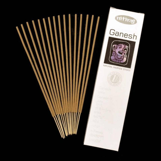 Ganesh Incense Sticks - Nitiraj Platinum (Slow Burn)