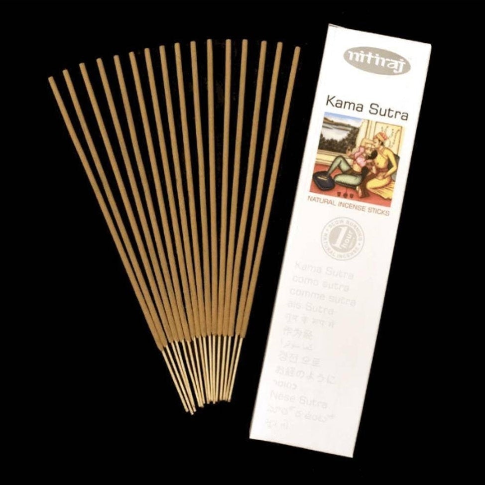 Kama Sutra Incense Sticks - Nitiraj Platinum (Slow Burn)