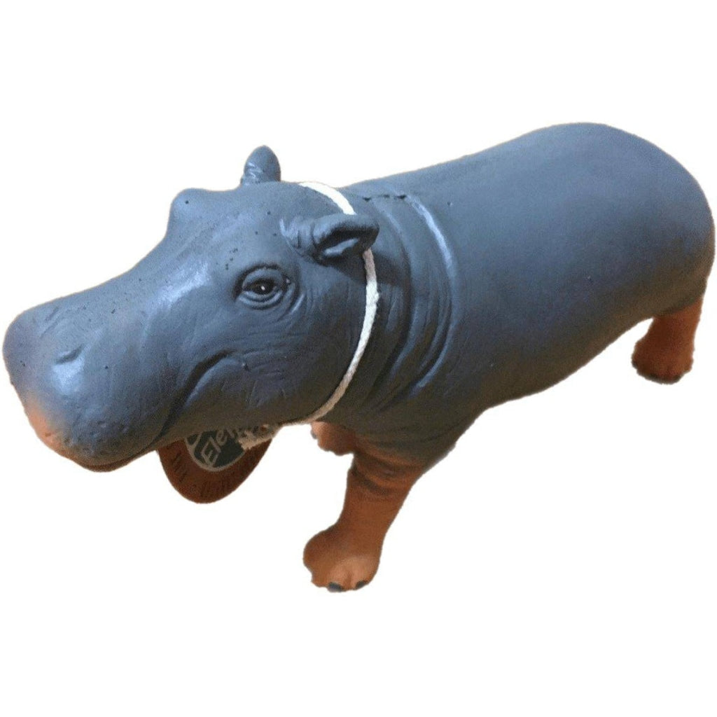 Natural Rubber Toy - Hippo