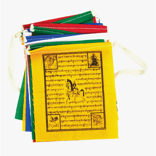 Tibetan Prayer Flag - Mini Deities
