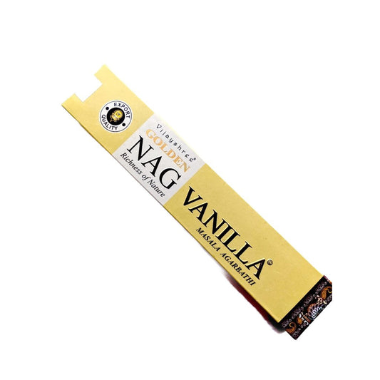 Vanilla Incense Sticks - Vijayshree Golden Nag